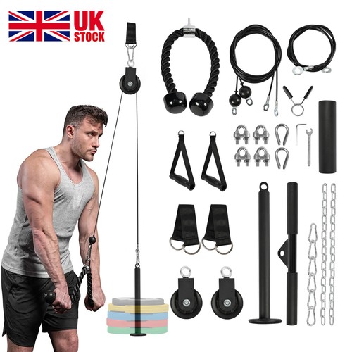 Diy pulley fitness system - pulley,