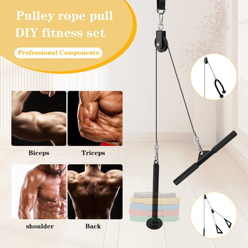 Weight cable pulley system gym - weight,