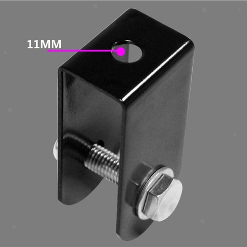 Solid pulley bracket cable - solid, u