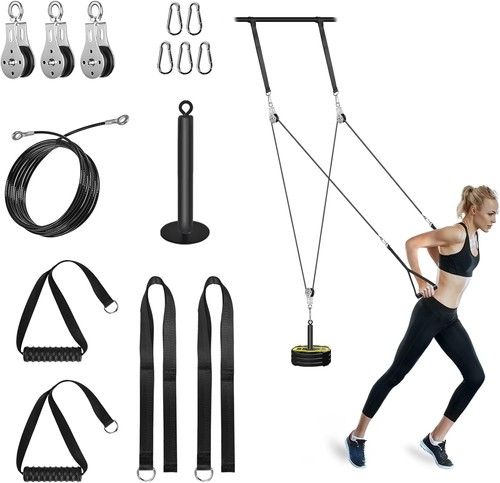 Cable pulley system - pulley, gym