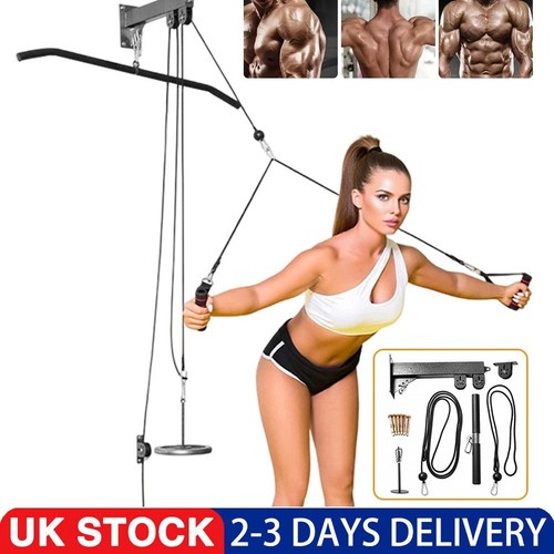 Lat pull down wall pulley - down,