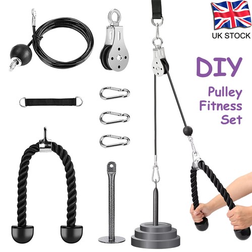 Diy pulley cable machine - pulley,