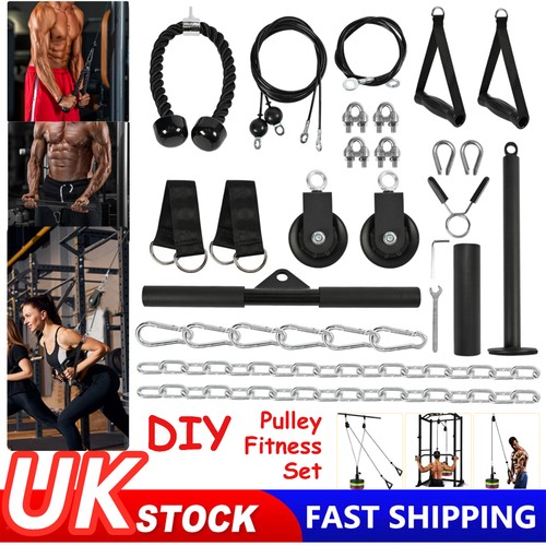 Diy weight cable pulley - weight,