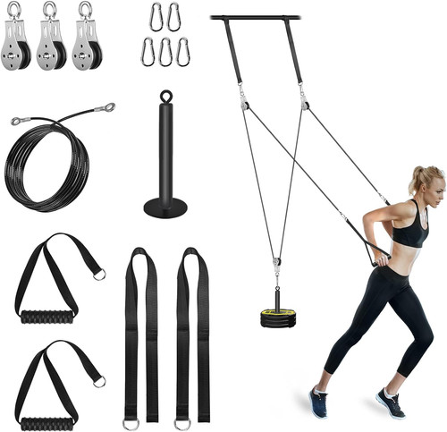 Cable pulley system home - pulley,